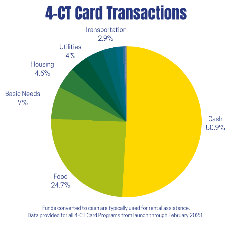 4-CT Card Transactions Pie Chart